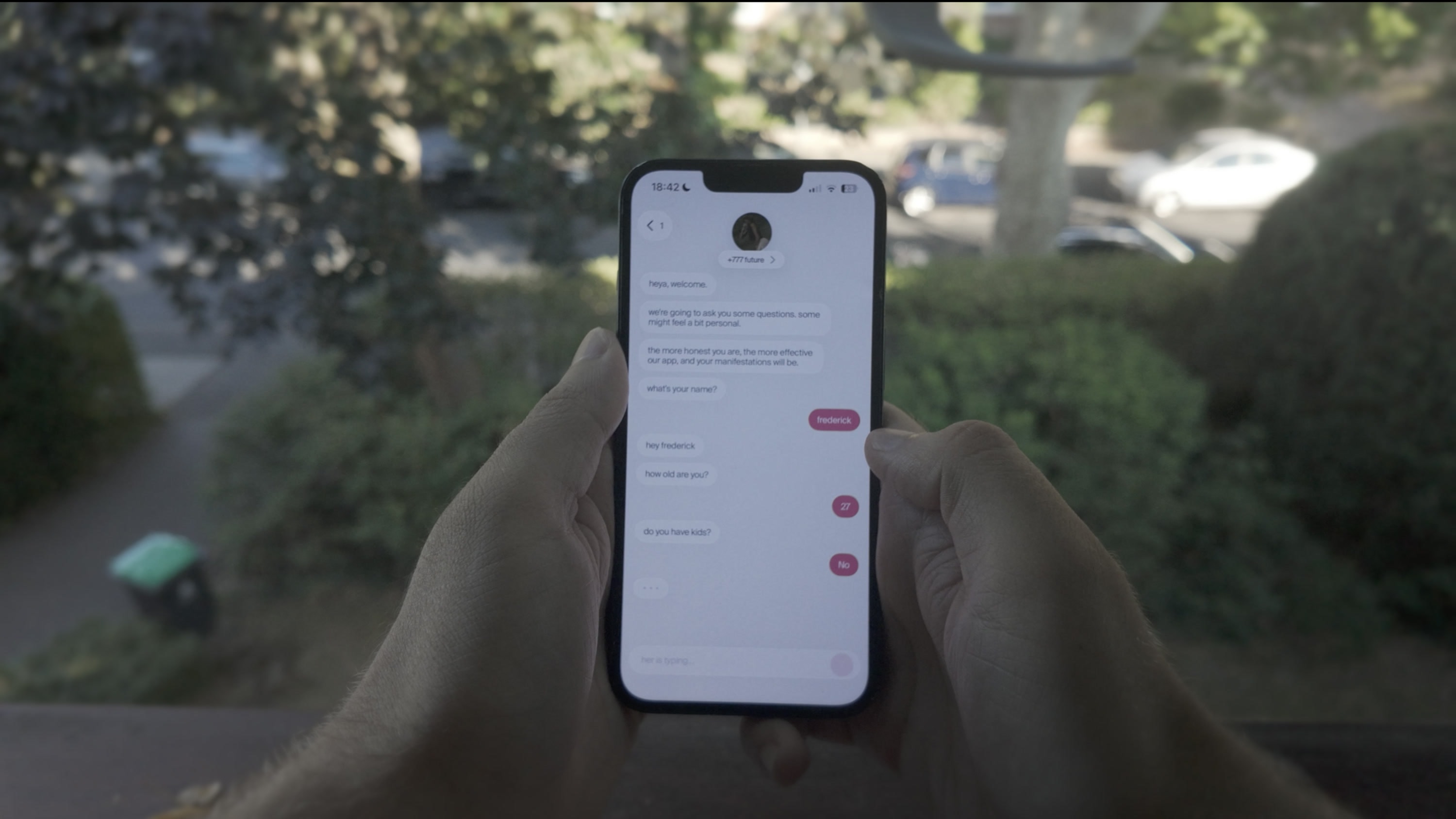 Original ungraded phone frame